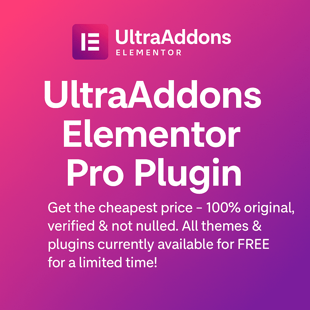 UltraAddons Elementor Pro Plugin