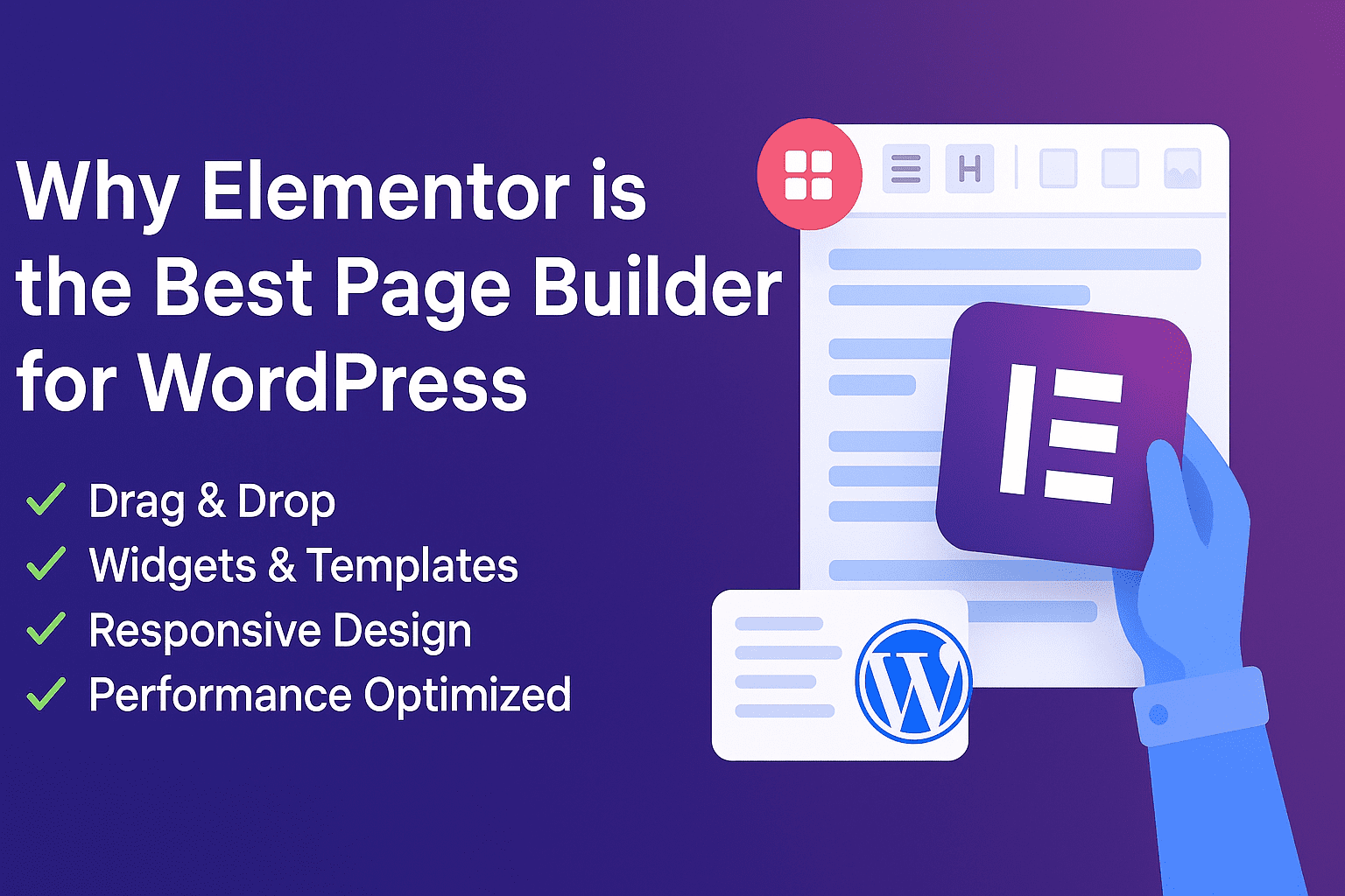 Why Elementor Is Still the Best Page Builder for WordPress in 2025